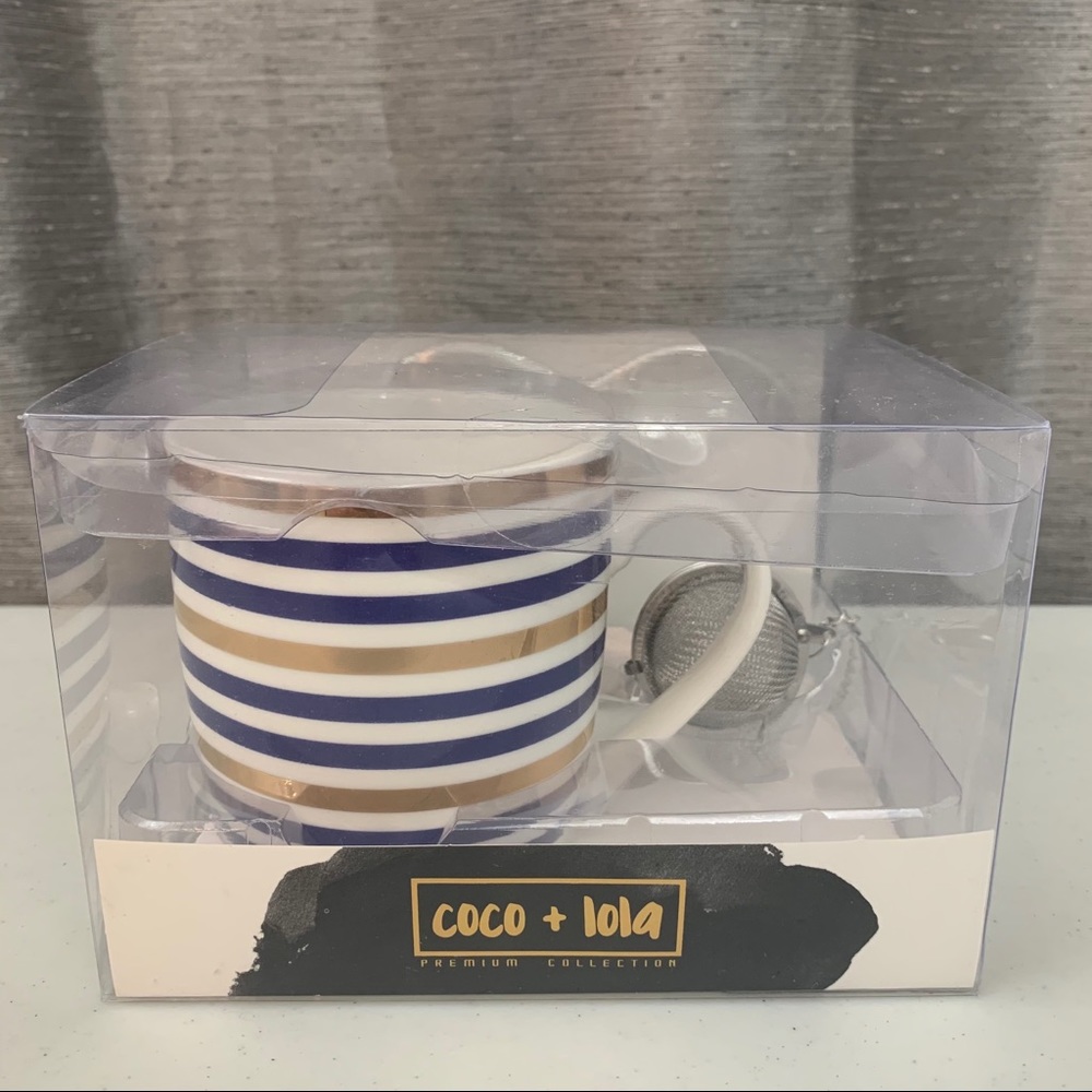 Coco + Lola - 3-Piece Tea Set - NEW in Box